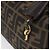 Borsa a mano in tela Zucca FENDI nera e marrone Auth bs33679 Nero - vista 19