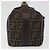 Borsa a mano in tela Zucca FENDI nera e marrone Auth bs33679 Nero - vista 4