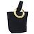 Pochette Circolare CÉLINE Canvas Nero Oro Auth LNZ123A D'oro