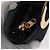 Pochette Circolare CÉLINE Canvas Nero Oro Auth LNZ123A D'oro - vista 11