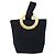 Pochette Circolare CÉLINE Canvas Nero Oro Auth LNZ123A D'oro - vista 13