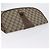 GUCCI GG Supreme Web Sherry Line Clutch Bag PVC Beige 156 01 031 Auth fm5185 - vista 5