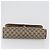 GUCCI GG Supreme Web Sherry Line Clutch Bag PVC Beige 156 01 031 Auth fm5185 - vista 6