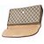 GUCCI GG Supreme Web Sherry Line Clutch Bag PVC Beige 156 01 031 Auth fm5185 - vista 8
