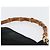 Bamboo Borsa a Mano in Bambù GUCCI Camoscio Nero Oro 001 3754 1638 Auth ep13532 D'oro - vista 8