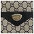 Borsa tote in PVC Navy Gold della linea Sherry GG Plus di GUCCI Auth LNZ421 - vista 17