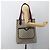 Borsa tote in PVC Navy Gold della linea Sherry GG Plus di GUCCI Auth LNZ421 - vista 20