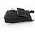 Borsa a Spalla PRADA in Nylon Nero Argento Autentica bs32792 - vista 4
