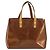 LOUIS VUITTON Borsa a Mano Monogram Vernis Reade PM Bronzo M91146 LV Auth gh1794 - vista 2