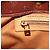 LOUIS VUITTON Borsa a Mano Monogram Vernis Reade PM Bronzo M91146 LV Auth gh1794 - vista 21
