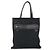 Borsa Tote Prada in nylon nero argento Auth 172974 - vista 13