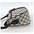 Borsa a Spalla Gucci GG Supreme Sherry Line PVC Blu Navy Oro 89 02 032 Auth ARZ238 D'oro - vista 3