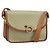 Céline CELINE Macadam Canvas Shoulder Bag PVC Leather Beige Gold Auth gh1779 Golden