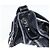 Borsa a mano Gancini in pelle verniciata nera e argento Auth BA11053 di Salvatore Ferragamo - vista 10