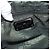 Borsa a mano Gancini in pelle verniciata nera e argento Auth BA11053 di Salvatore Ferragamo - vista 18