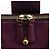 SAINT LAURENT Borsa a mano in pelle viola oro 274766 Auth BA11116V D'oro Porpora - vista 17