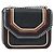 Autre Marque Borsa a mano Stella McCartney in pelle 2 vie nera argento autentica BA10361 Nero - vista 13