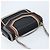 Autre Marque Borsa a mano Stella McCartney in pelle 2 vie nera argento autentica BA10361 Nero - vista 6