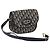 Borsa a Spalla in Tela Trotter Christian Dior Blu Navy Oro Auth fm5214 D'oro