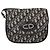 Borsa a Spalla in Tela Trotter Christian Dior Blu Navy Oro Auth fm5214 D'oro - vista 13