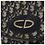 Borsa a Spalla in Tela Trotter Christian Dior Blu Navy Oro Auth fm5214 D'oro - vista 18