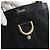 Borsa a mano Abbey in tela GG Gucci nera e oro 130739 Auth gh1861 Nero D'oro - vista 10