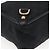 Borsa a mano Abbey in tela GG Gucci nera e oro 130739 Auth gh1861 Nero D'oro - vista 16