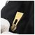 Céline Borsa Tote Circle in Nylon Nero e Oro Auth ka2834 D'oro - vista 10
