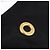 Céline Borsa Tote Circle in Nylon Nero e Oro Auth ka2834 D'oro - vista 17