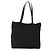 Céline Borsa Tote Circle in Nylon Nero e Oro Auth ka2834 D'oro - vista 2