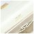 Céline CELINE Macadam Canvas Schultertasche mit Pferdewagen-Motiv aus Leder in Weiß und Gold Auth 172964 Golden - Ansicht 18