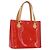 LOUIS VUITTON Borsa a Mano Houston Monogram Vernis Rossa M91092 LV Auth ki6445 Rosso