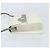 Christian Dior Borsa a Spalla in Tela Honeycomb PVC Bianco Oro Auth ARZ226 D'oro - vista 4