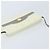 Christian Dior Borsa a Spalla in Tela Honeycomb PVC Bianco Oro Auth ARZ226 D'oro - vista 6
