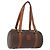 Céline Borsa a mano in tela Macadam CELINE in pelle PVC marrone e oro Auth mr2020 D'oro