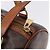Céline Borsa a mano in tela Macadam CELINE in pelle PVC marrone e oro Auth mr2020 D'oro - vista 17