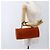 Céline CELINE C Macadam Canvas Boston Tasche aus Wildleder Orange Silber Authentisch gh1851 - Ansicht 22