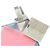 Hermès Foulard HERMES Carre 90 ""L'Heure des Gants"" in seta rosa Auth LNZ365SAM - vista 14