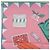 Hermès Foulard HERMES Carre 90 ""L'Heure des Gants"" in seta rosa Auth LNZ365SAM - vista 2