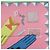 Hermès Foulard HERMES Carre 90 ""L'Heure des Gants"" in seta rosa Auth LNZ365SAM - vista 4