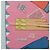 Hermès Foulard HERMES Carre 90 ""L'Heure des Gants"" in seta rosa Auth LNZ365SAM - vista 5