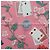 Hermès Foulard HERMES Carre 90 ""L'Heure des Gants"" in seta rosa Auth LNZ365SAM - vista 6