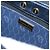 Christian Dior Borsa a Spalla in Tela Honeycomb PVC Blu Navy Oro Auth BA11145 D'oro - vista 10