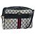 Borsa a Spalla Gucci GG Supreme Sherry Line PVC Blu Navy Oro 68 02 005 Auth ARZ344 D'oro