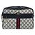 Borsa a Spalla Gucci GG Supreme Sherry Line PVC Blu Navy Oro 68 02 005 Auth ARZ344 D'oro - vista 13
