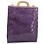 LOUIS VUITTON Borsa Tote Stanton Monogram Vernis Viola M91079 Auth gh1795 Porpora