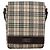 Burberry Borsa a Spalla Nova Check in Tela Beige Argento Auth fm5222 - vista 13