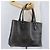 Berluti Calligraphy To Joule Tote Bag aus schwarzem Leder mit Silber authentisch 172921 - Ansicht 21