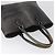 Berluti Calligraphy To Joule Tote Bag aus schwarzem Leder mit Silber authentisch 172921 - Ansicht 6