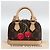 LOUIS VUITTON Monogram Ciliegia Nano Alma Borsa M13416 LV Auth BA11050SM Monogramma - vista 12